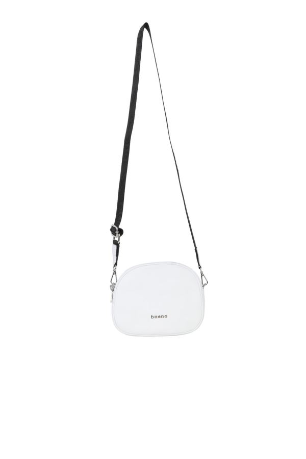 Beyaz Deri Kadın Kol Çantası