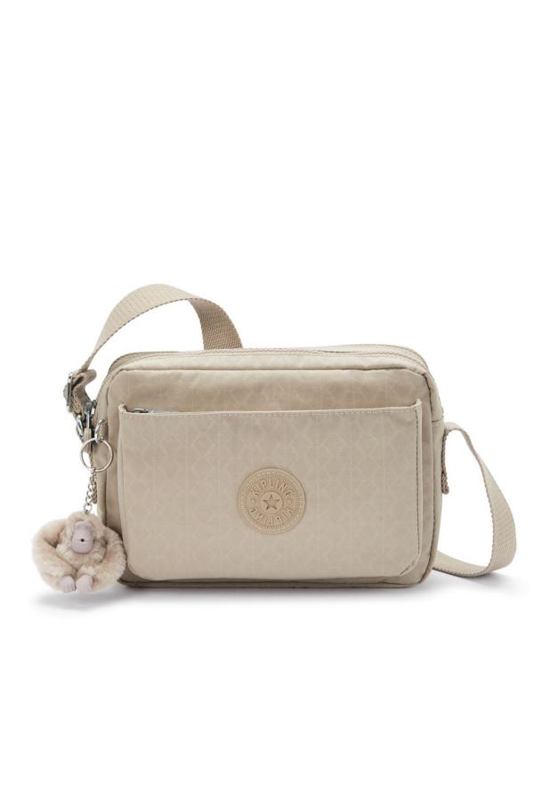 Sign Beige Emb Abanu Omuz Çantası 