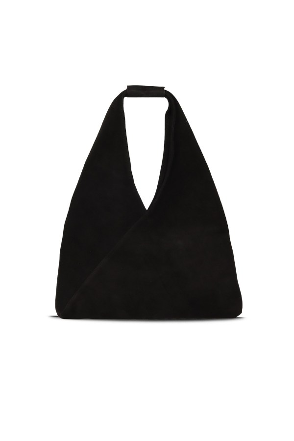 Siyah Süet Kadın Omuz Çantası