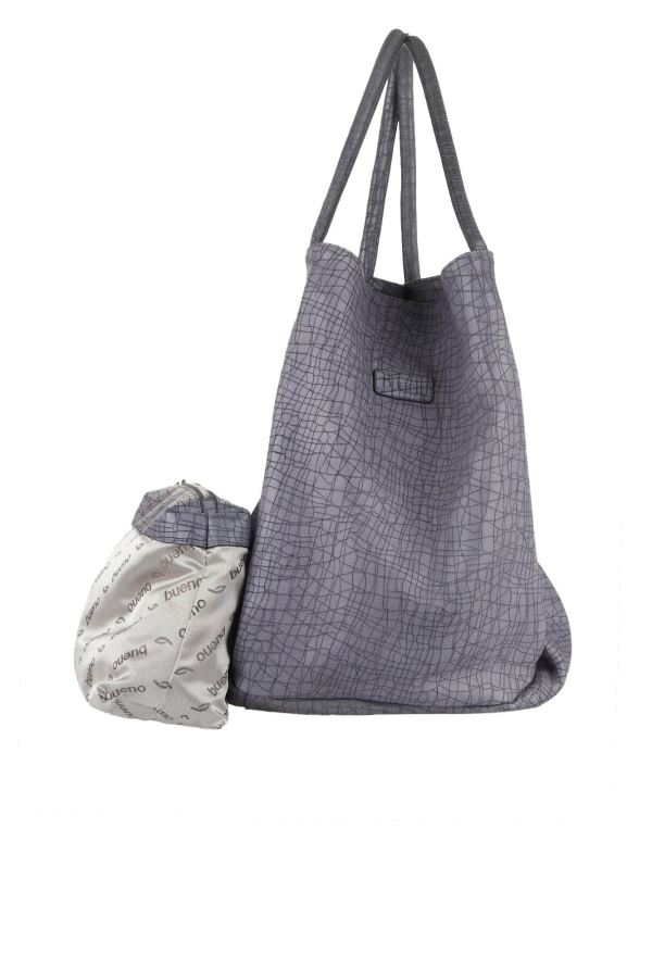 Lacivert Cracked Deri Kadın Omuz Çantası