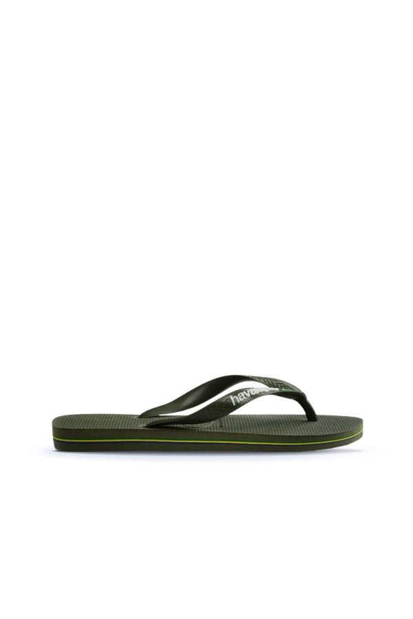 Yeşil Havaianas HAVAIANAS BRASIL LOGO GREEN/GREEN