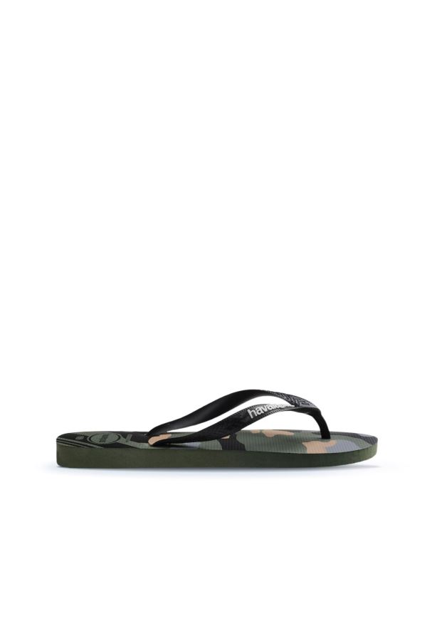 Koyu Yeşil Havaianas HAVAIANAS TOP CAMU GREEN OLIVE/BLACK