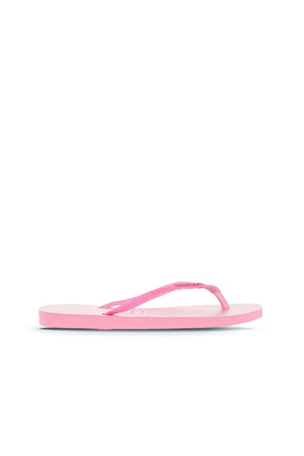 Pembe Altın Havaianas Havaianas Metal Logolu Kadın Terlik