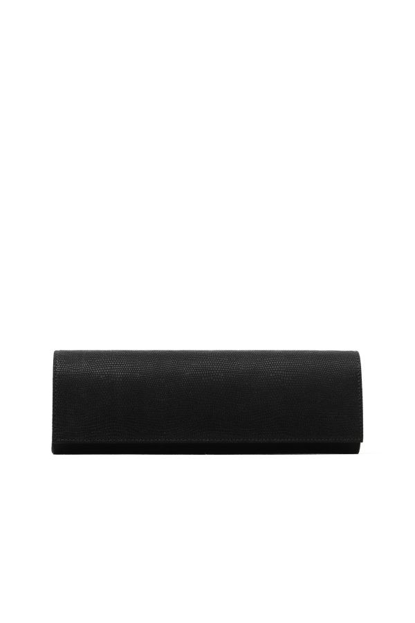 Siyah Lzd Deri Kadın Portföy Çanta 