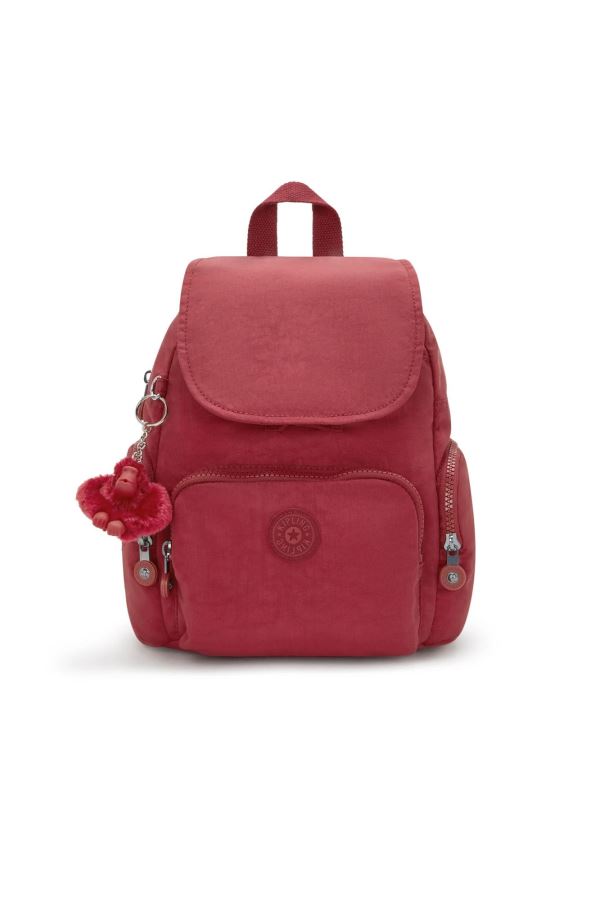 Funky Red City Zip Mini Sırt Çantası