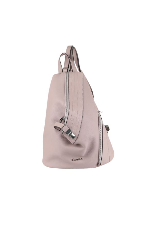 Gül Kurusu Flotter Deri Kadın Sırt Çantası