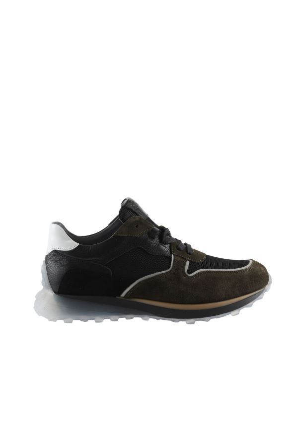 Yeşil Multi Deri Erkek Spor Ayakkabı