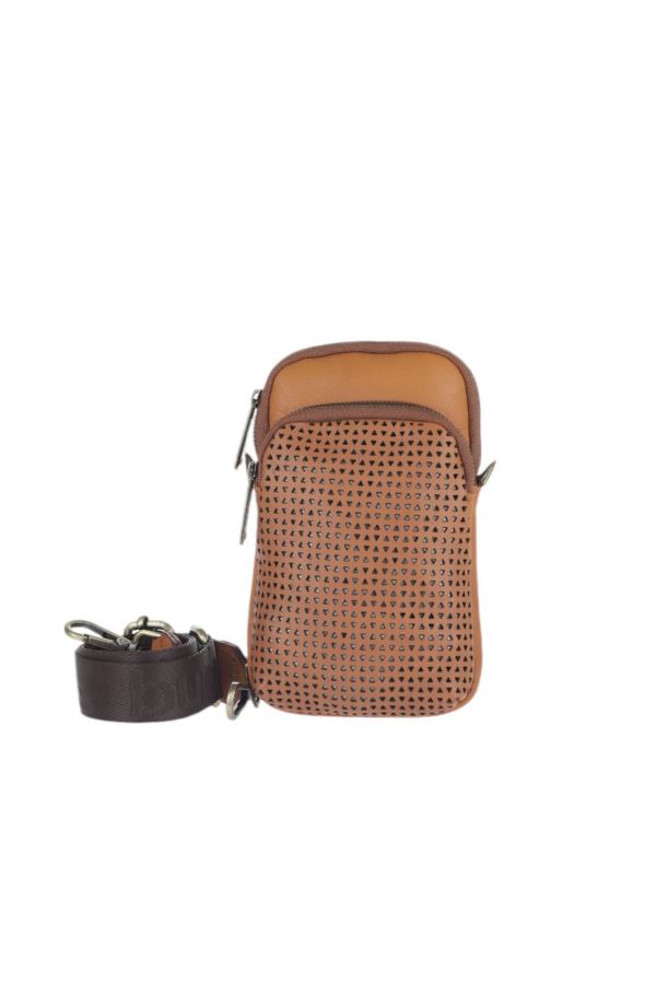 Taba Deri Unisex Telefon Çantası