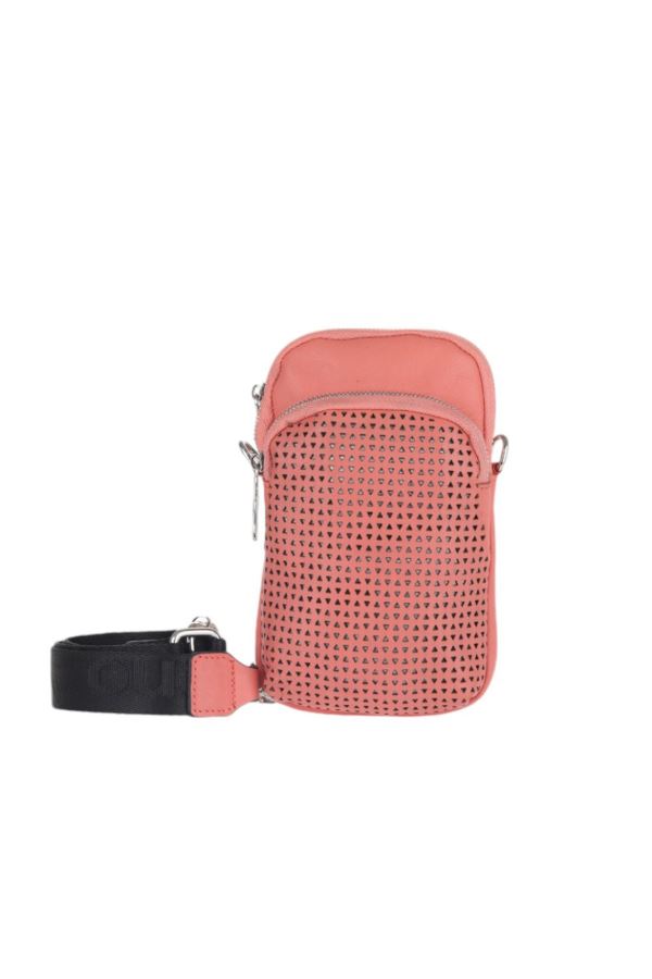 Mercan Deri Unisex Telefon Çantası