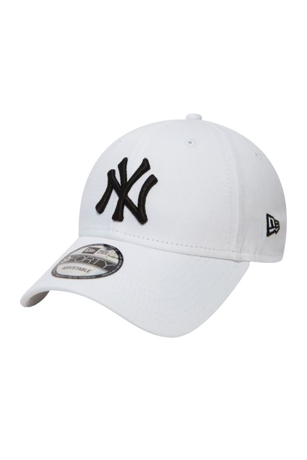 Beyaz New Era New Era Şapka - 9FORTY League Basic New York Yankees 
