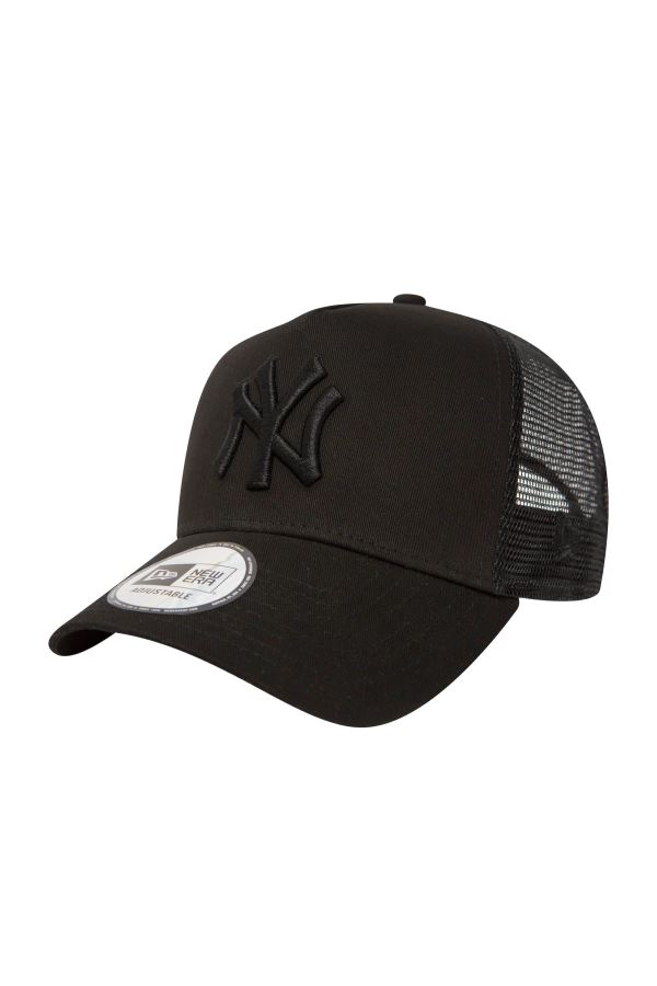 Siyah New Era New Era Şapka - Clean Trucker New York Yankees