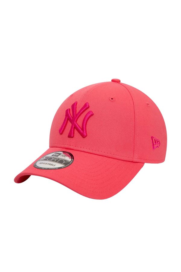 Pembe New Era New Era Şapka - Wmns Metallic Logo 9FORTY New York Yankees