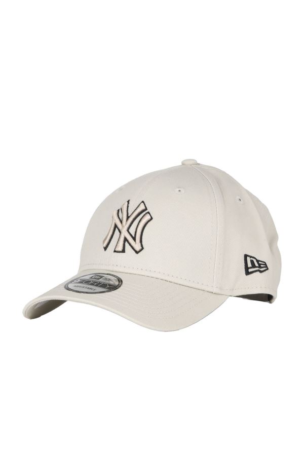 Bej Açık New Era 27 NEW ERA TEAM OUTLINE 9FORTY NEYYAN STNBLK