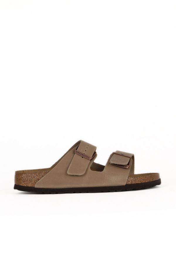 Açık Kahverengi Birkenstock Birkenstock Arizona SFB Unisex Terlik 