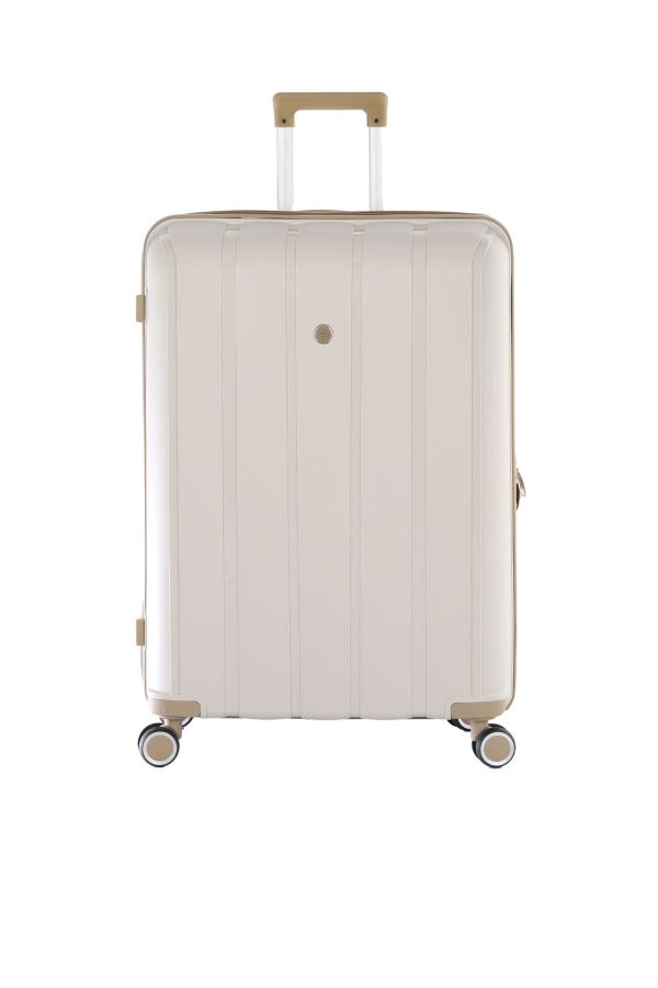 Kemik Şampanya Pp Büyük Boy Valiz